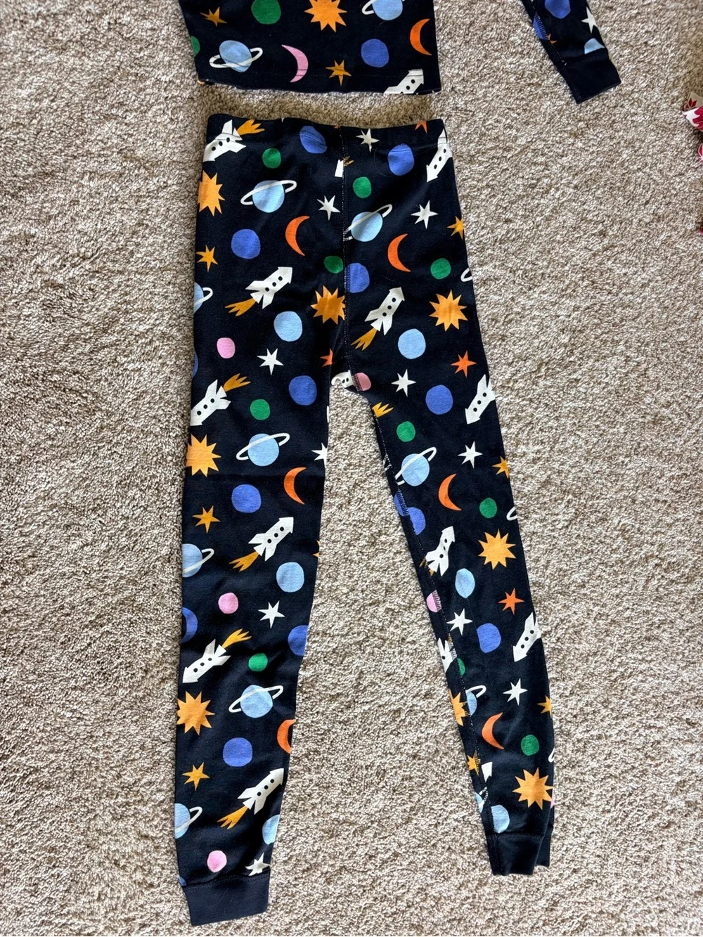 Hanna Andersson Space-Themed Pajama Set